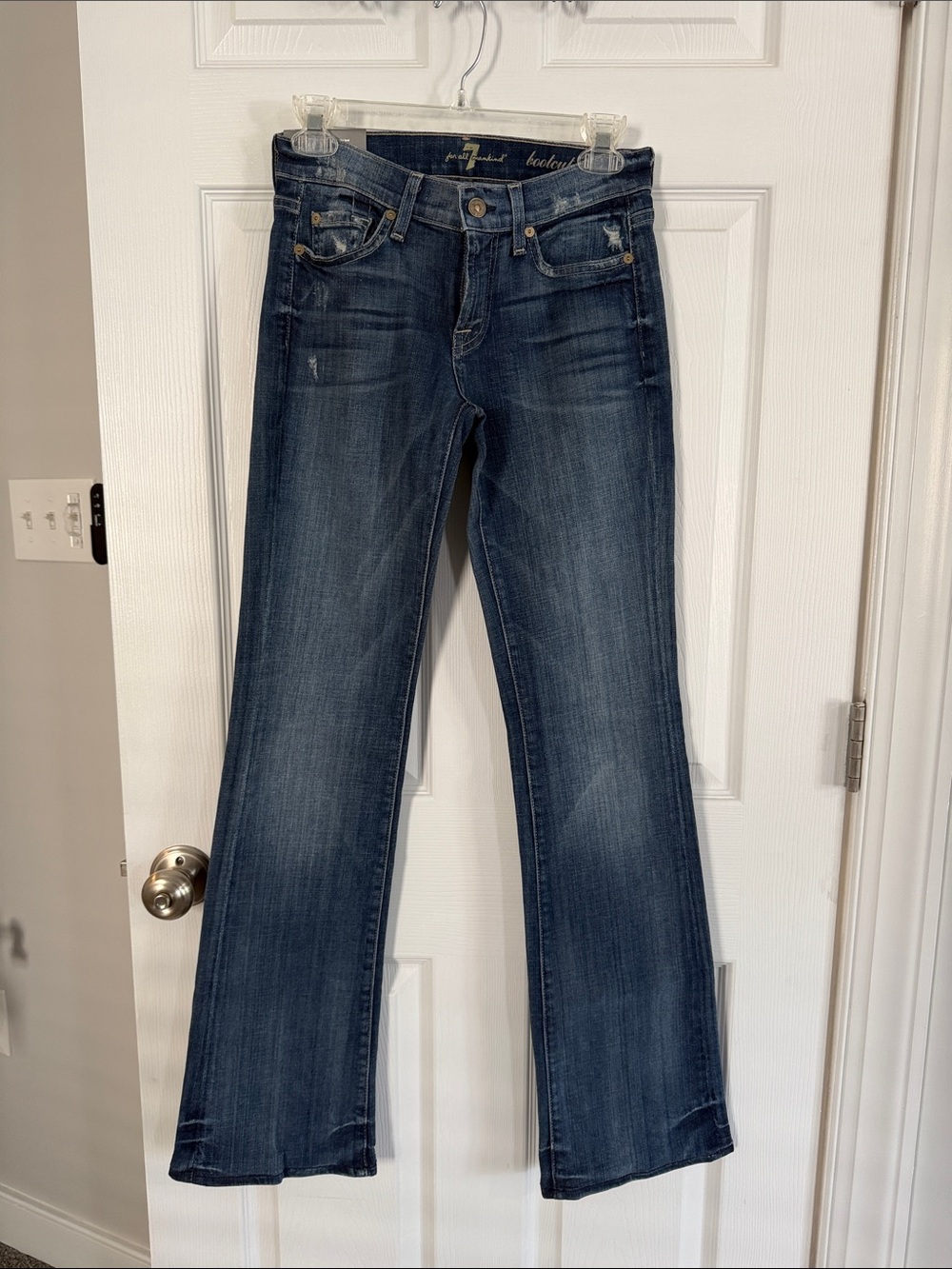7 For All Mankind Indigo Bootcut Jeans